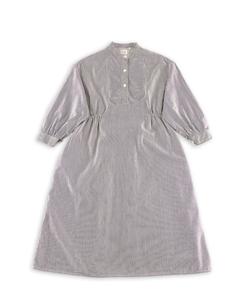 OrSlow Hickory Stripe Dress - Hickory - Standard & Strange