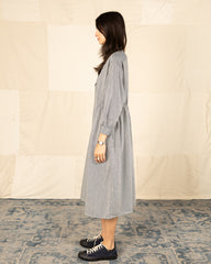 OrSlow Hickory Stripe Dress - Hickory - Standard & Strange