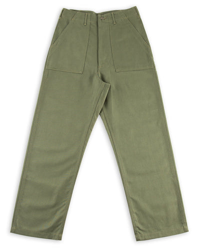 OrSlow High Waist Fatigue Pants - Green - Standard & Strange