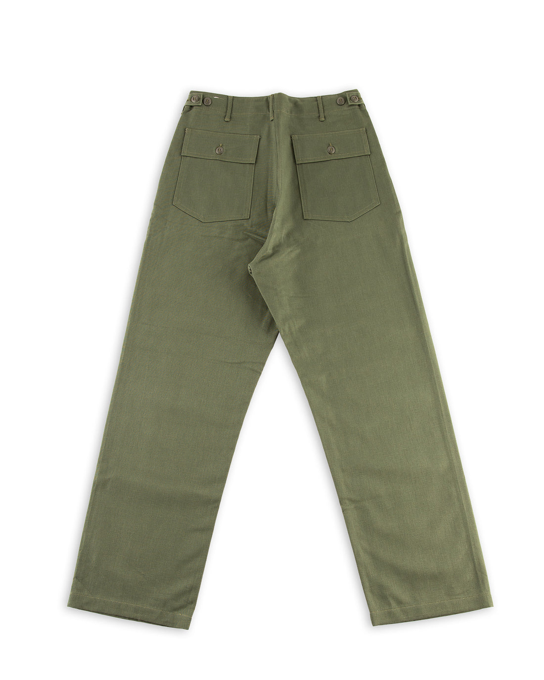 OrSlow High Waist Fatigue Pants - Green - Standard & Strange