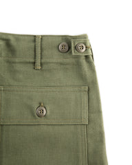 OrSlow High Waist Fatigue Pants - Green - Standard & Strange