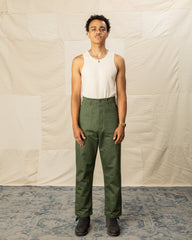 OrSlow High Waist Fatigue Pants - Green - Standard & Strange