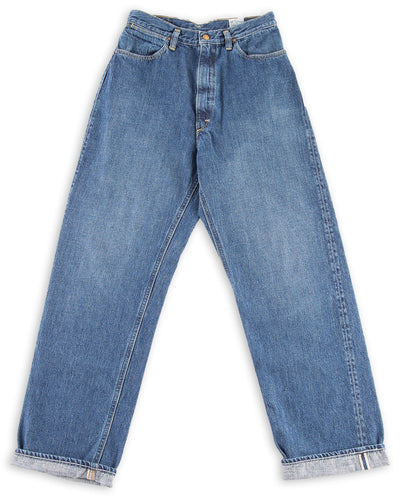 OrSlow Jasmin High Waist Original Selvedge Denim Pants - Denim Used - Standard & Strange