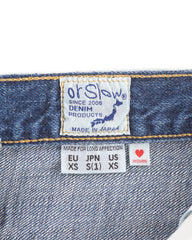 OrSlow Jasmin High Waist Original Selvedge Denim Pants - Denim Used - Standard & Strange