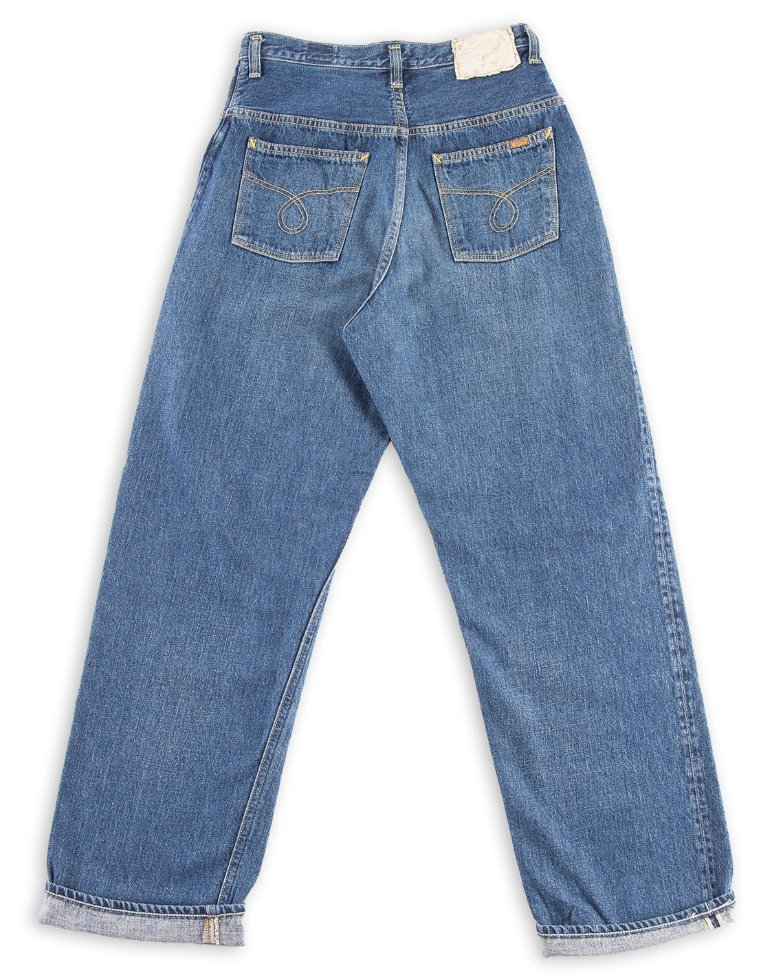 OrSlow Jasmin High Waist Original Selvedge Denim Pants - Denim Used - Standard & Strange