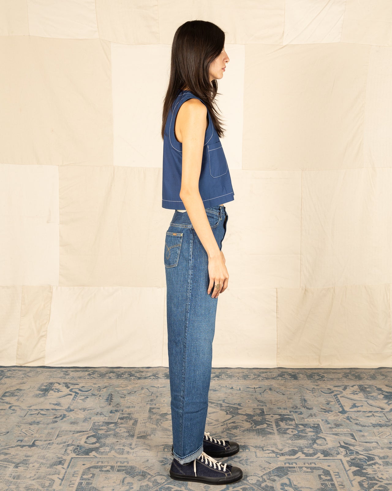 OrSlow Jasmin High Waist Original Selvedge Denim Pants