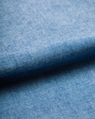 OrSlow Relax Fit Chambray Work Shirt - Blue Chambray - Standard & Strange