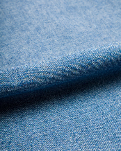 OrSlow Relax Fit Chambray Work Shirt - Blue Chambray - Standard & Strange