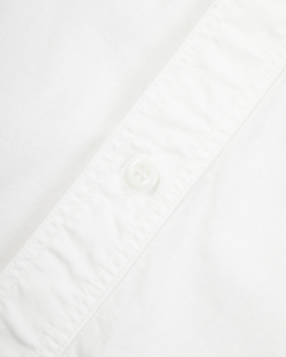OrSlow Relax Fit Chambray Work Shirt - White - Standard & Strange