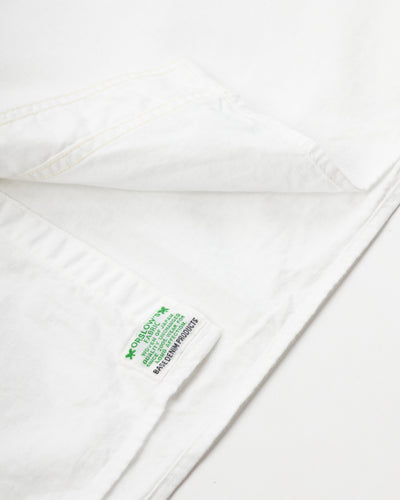 OrSlow Relax Fit Chambray Work Shirt - White - Standard & Strange