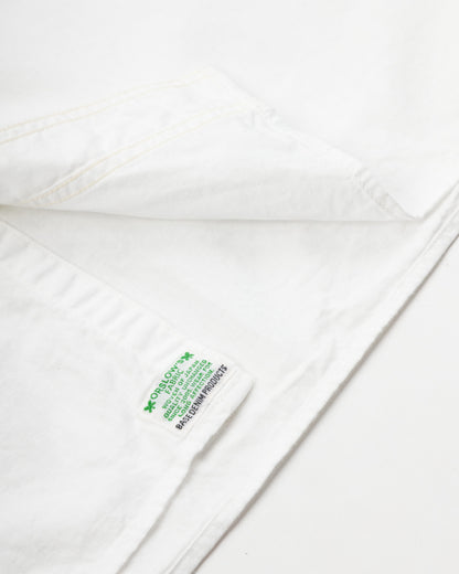 OrSlow Relax Fit Chambray Work Shirt - White - Standard & Strange