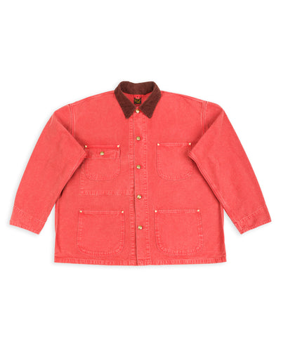 OrSlow Relax Fit Oxford Coverall - Red - Standard & Strange