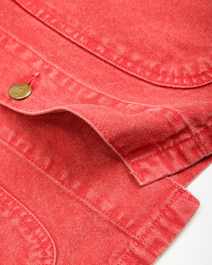 OrSlow Relax Fit Oxford Coverall - Red - Standard & Strange