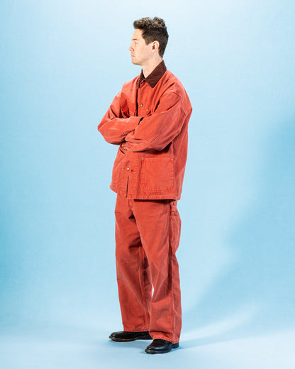 OrSlow Relax Fit Oxford Coverall - Red - Standard & Strange