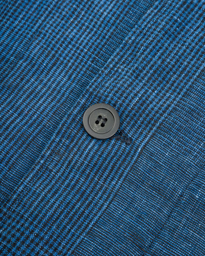 OrSlow Shop Coat (Unisex) - Indigo Check - Standard & Strange