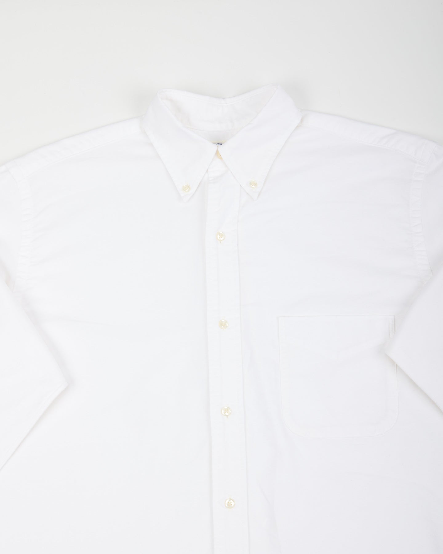 OrSlow Short Button Down Shirt - White - Standard & Strange