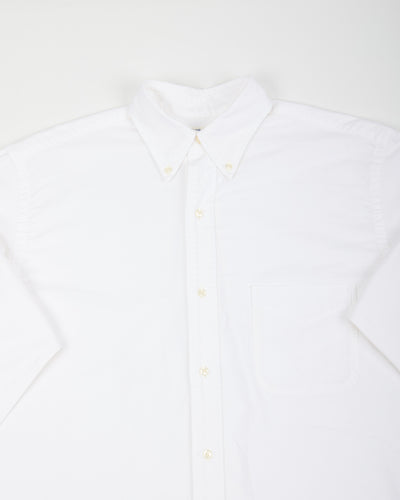 OrSlow Short Button Down Shirt - White - Standard & Strange