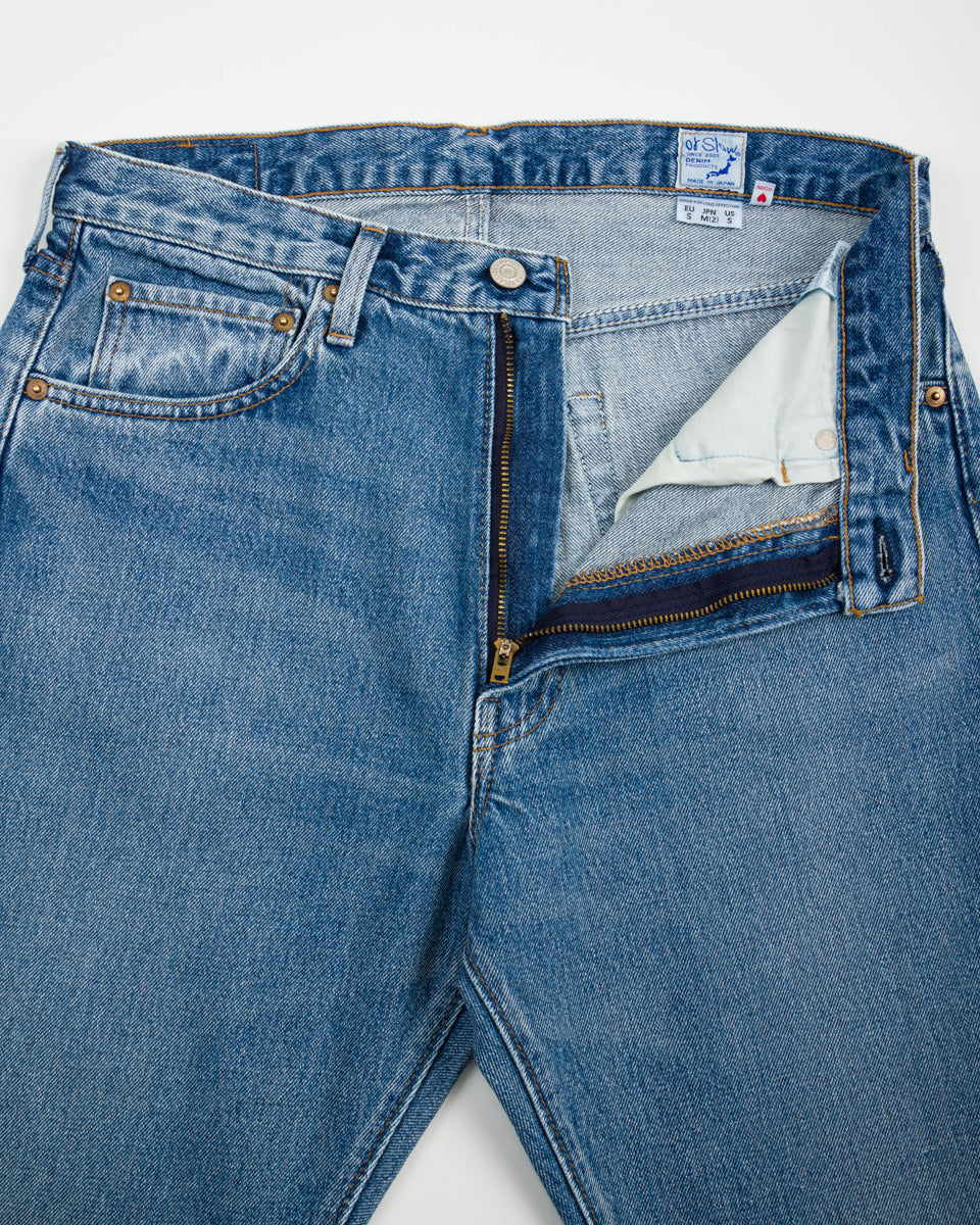 OrSlow Short Length 105 90's - Denim Mid Used - Standard & Strange