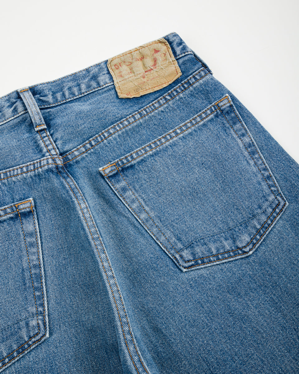 OrSlow Short Length 105 90's - Denim Mid Used - Standard & Strange