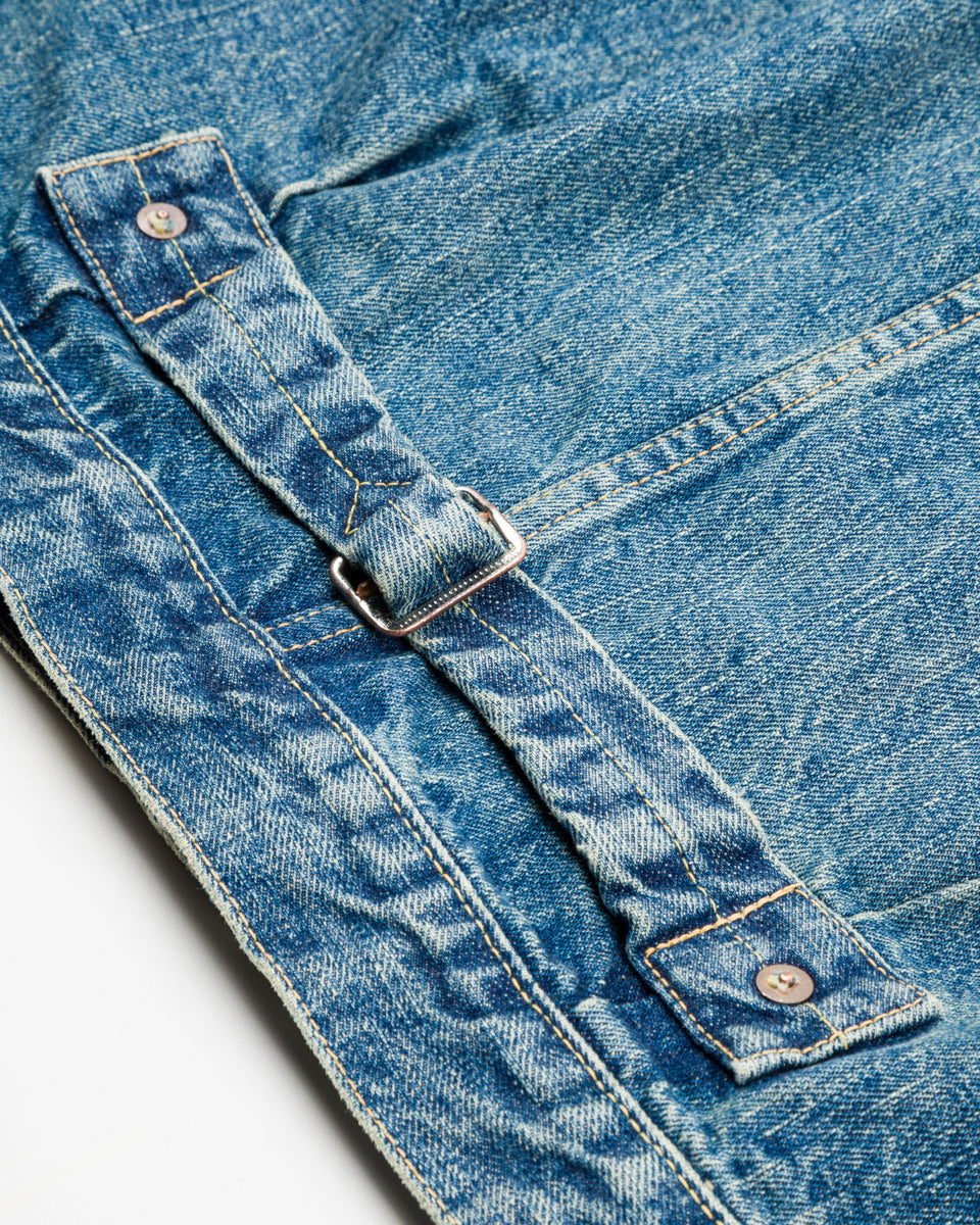 OrSlow Type 1 40's Pleated Front Blouse - Used Wash - Standard & Strange