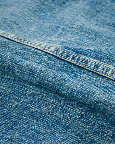 OrSlow Type 1 40's Pleated Front Blouse - Used Wash - Standard & Strange