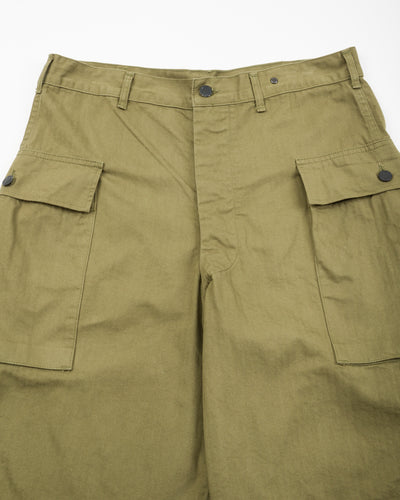 OrSlow U.S. Army 2-Pocket Cargo Shorts - Army Green - Standard & Strange