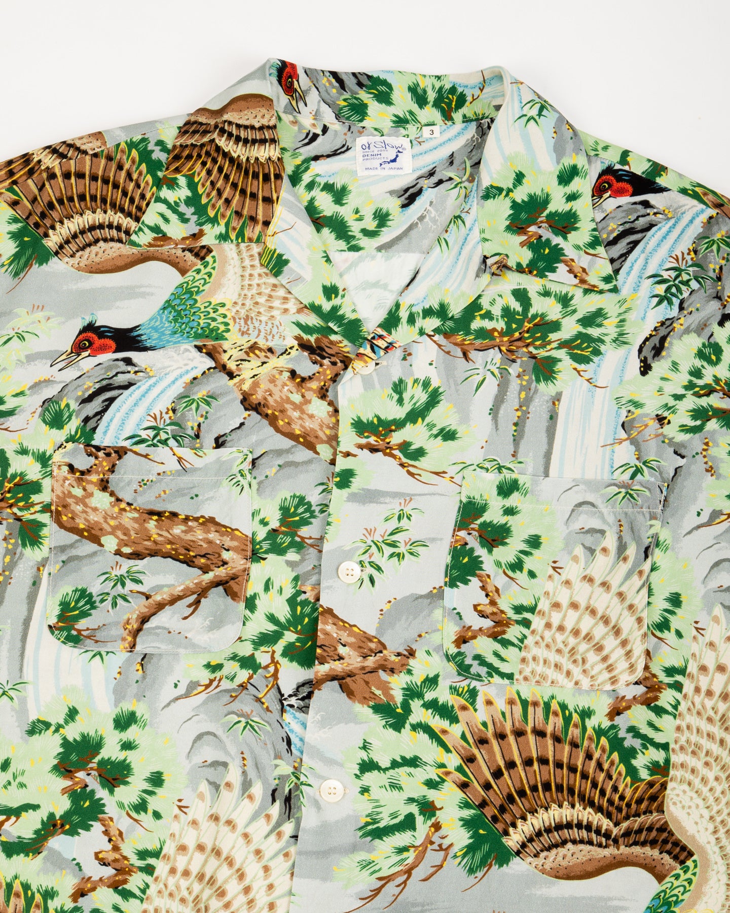 Peacock Garden Hawaiian Shirt - Green – Standard & Strange