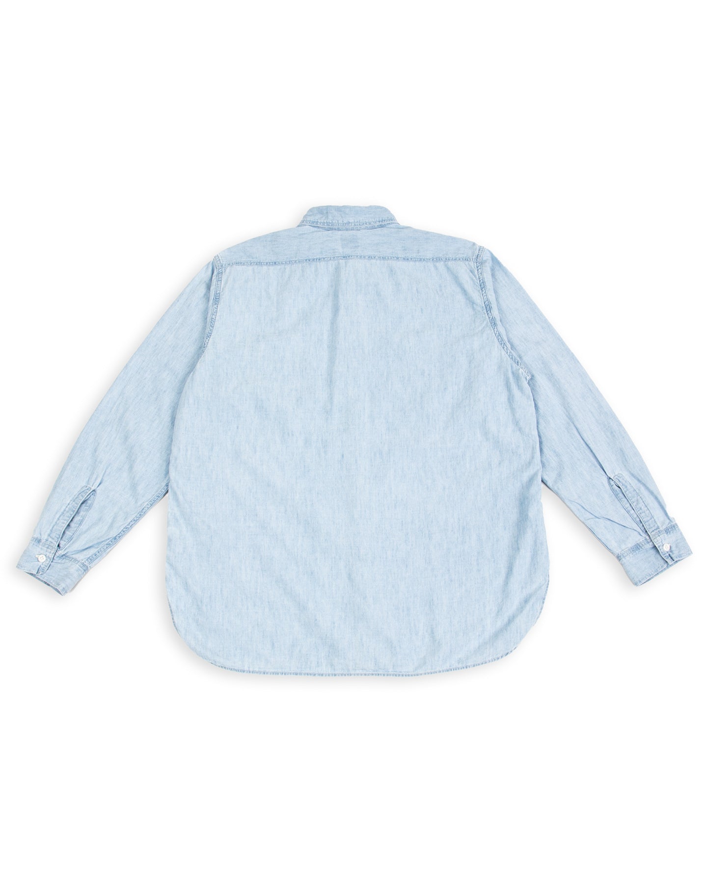 OrSlow Relax Fit Chambray Work Shirt - Bleached - Standard & Strange