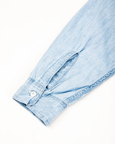 OrSlow Relax Fit Chambray Work Shirt - Bleached - Standard & Strange