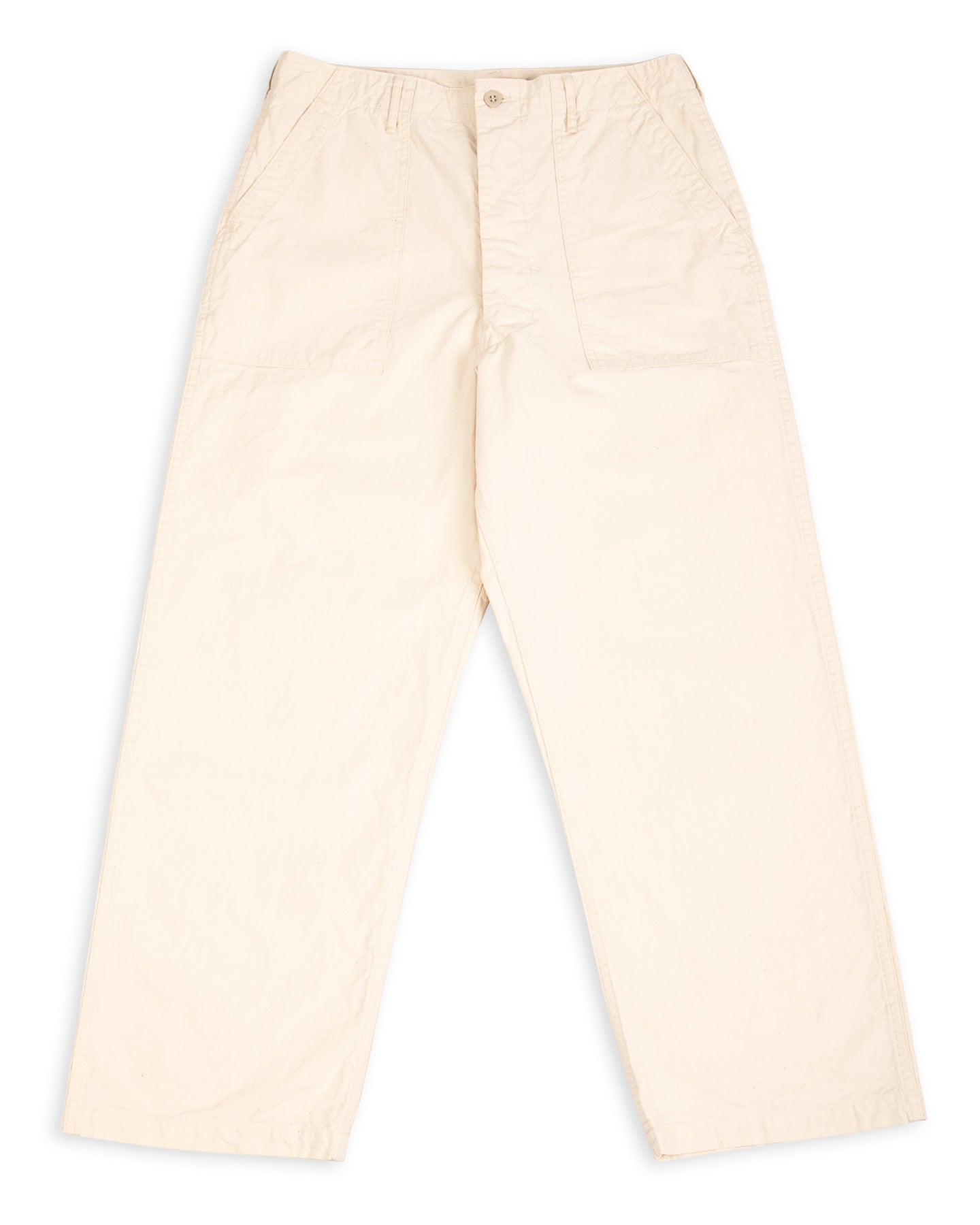 OrSlow Summer Fatigue Pants (Unisex) - Ecru - Standard & Strange