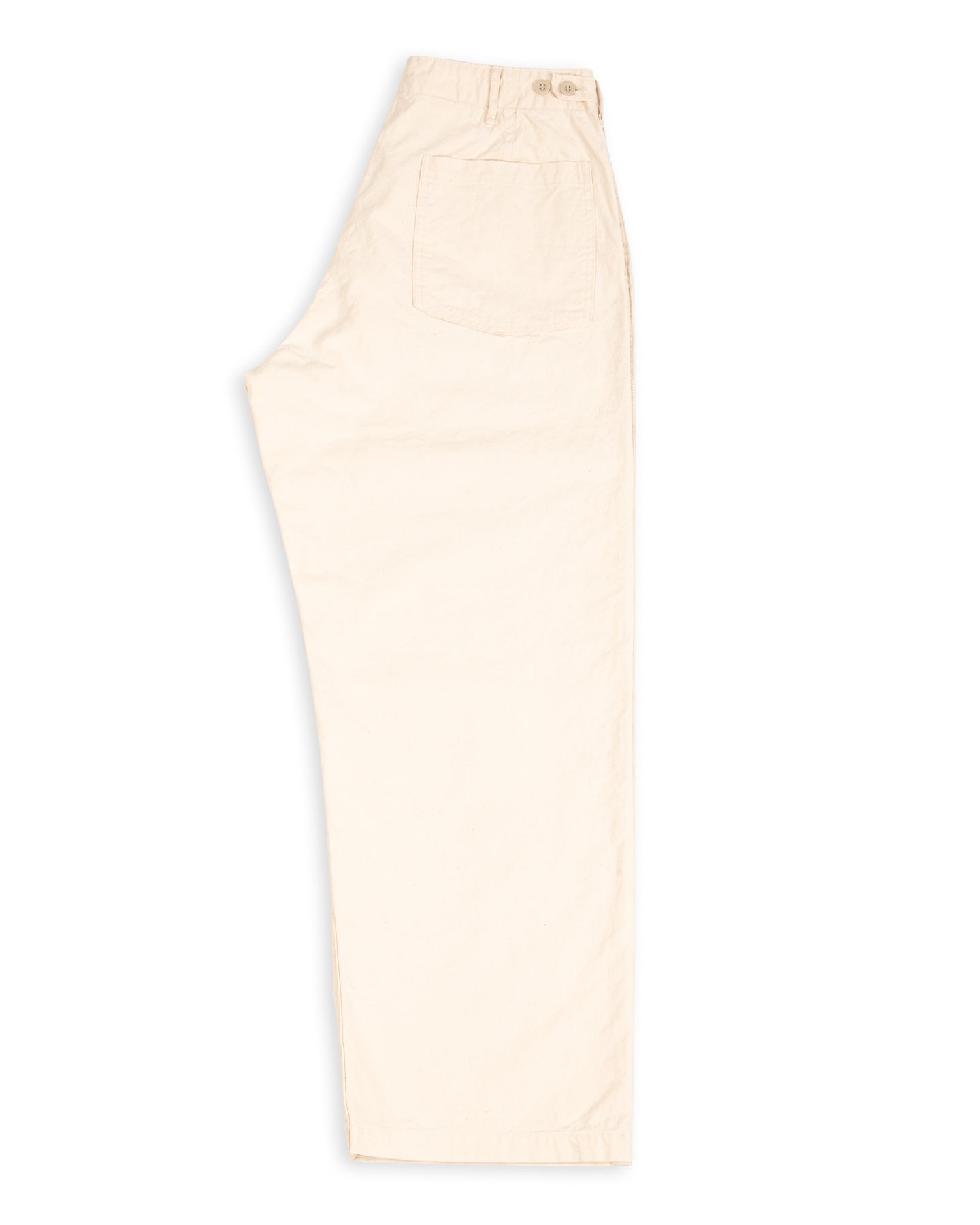OrSlow Summer Fatigue Pants (Unisex) - Ecru - Standard & Strange