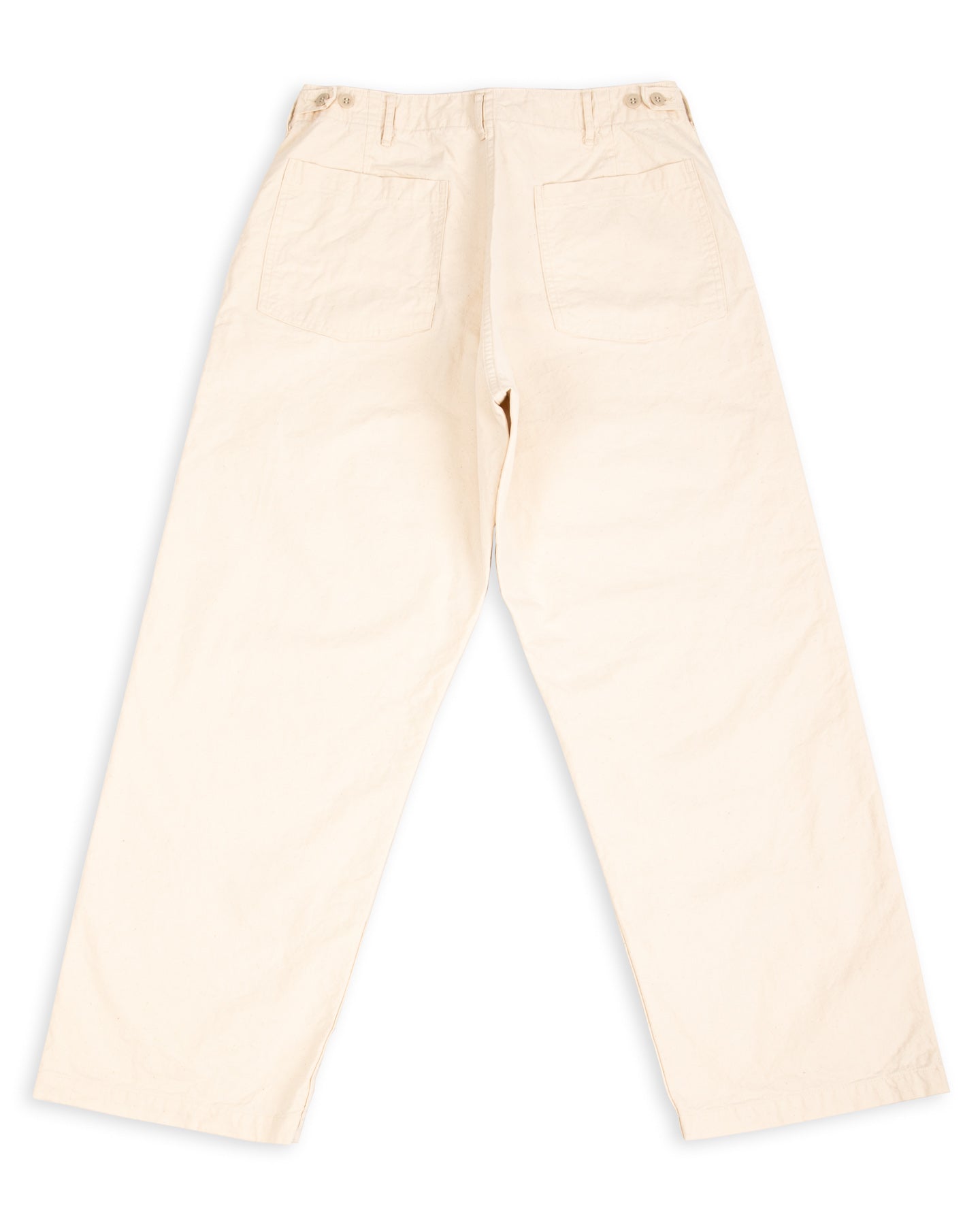 OrSlow Summer Fatigue Pants (Unisex) - Ecru - Standard & Strange