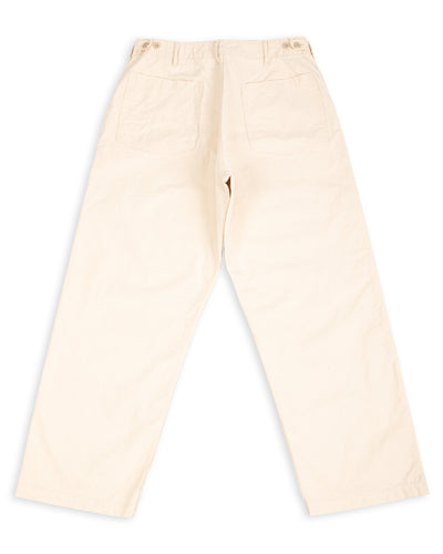 OrSlow Summer Fatigue Pants (Unisex) - Ecru - Standard & Strange