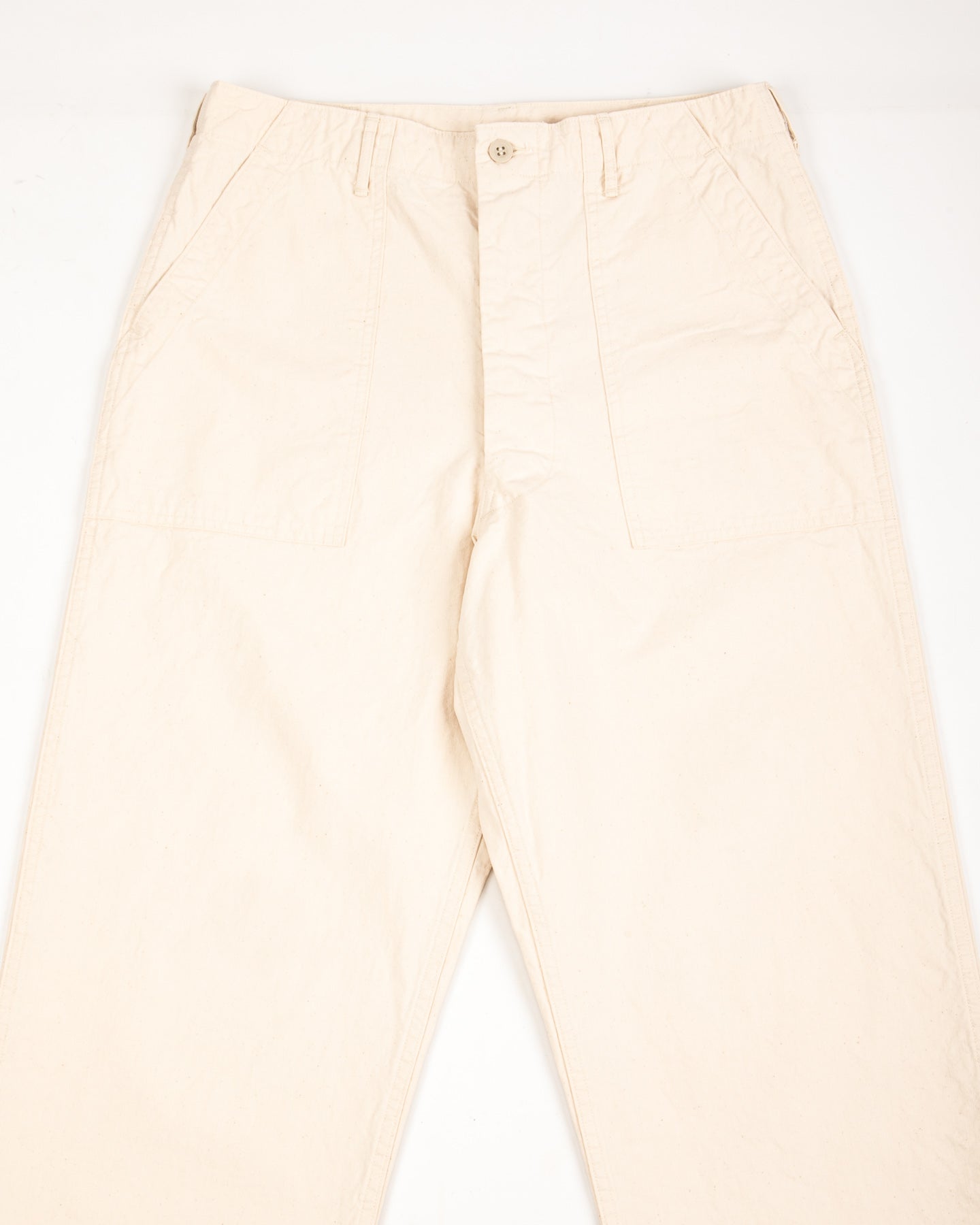OrSlow Summer Fatigue Pants (Unisex) - Ecru - Standard & Strange