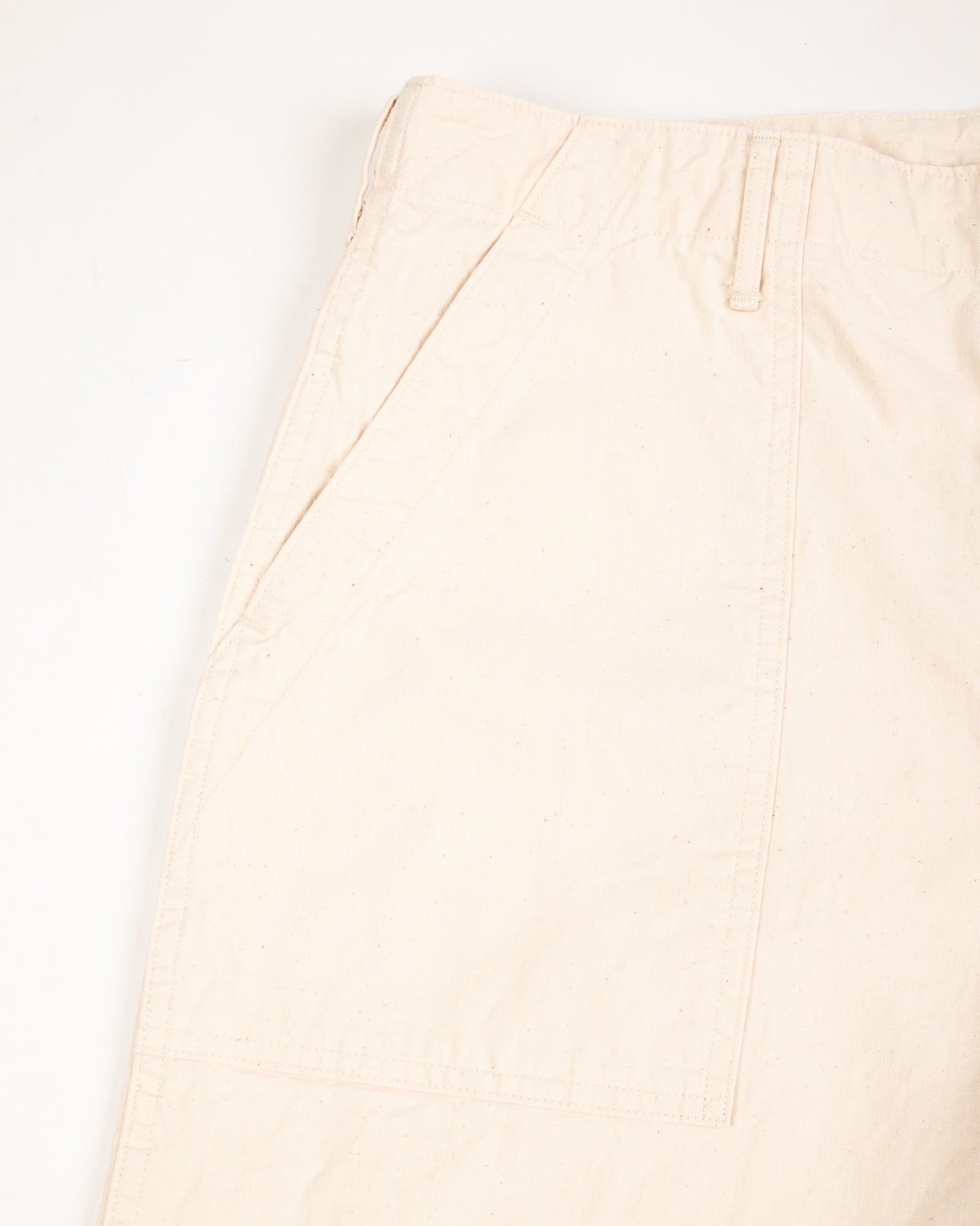 OrSlow Summer Fatigue Pants (Unisex) - Ecru - Standard & Strange
