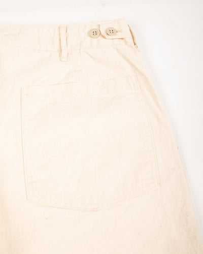 OrSlow Summer Fatigue Pants (Unisex) - Ecru - Standard & Strange