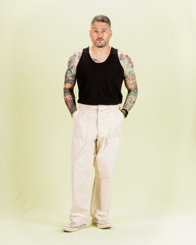 OrSlow Summer Fatigue Pants (Unisex) - Ecru - Standard & Strange