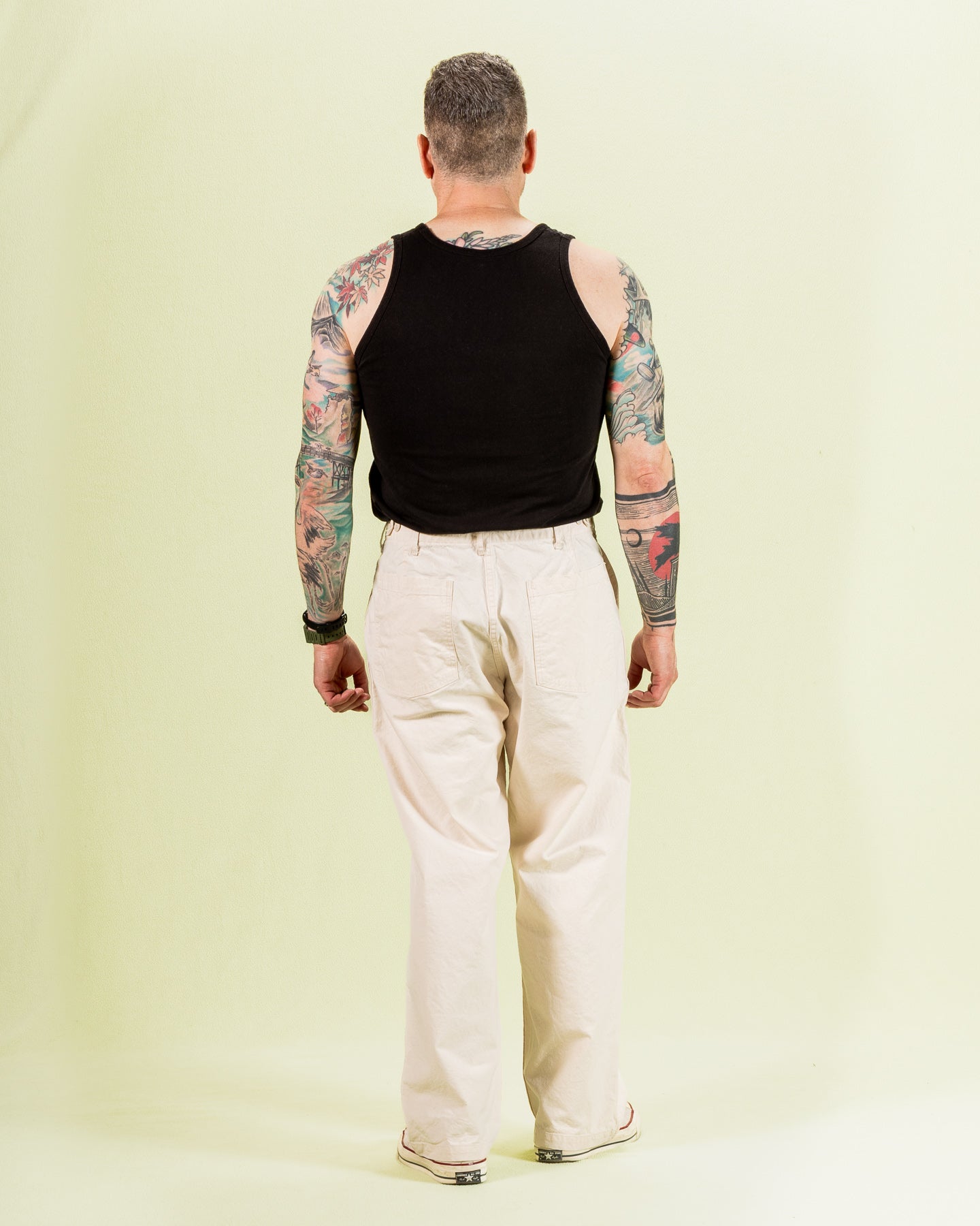 OrSlow Summer Fatigue Pants (Unisex) - Ecru - Standard & Strange