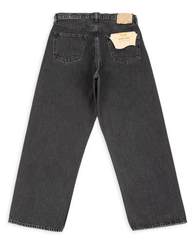 OrSlow Super Dad's Fit Denim Pants (Unisex) - Black Denim Stone - Standard & Strange