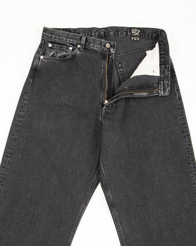 OrSlow Super Dad's Fit Denim Pants (Unisex) - Black Denim Stone - Standard & Strange