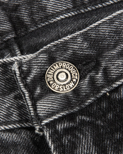 OrSlow Super Dad's Fit Denim Pants (Unisex) - Black Denim Stone - Standard & Strange