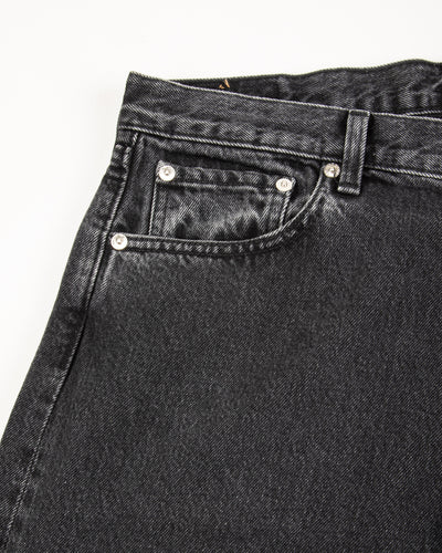 OrSlow Super Dad's Fit Denim Pants (Unisex) - Black Denim Stone - Standard & Strange