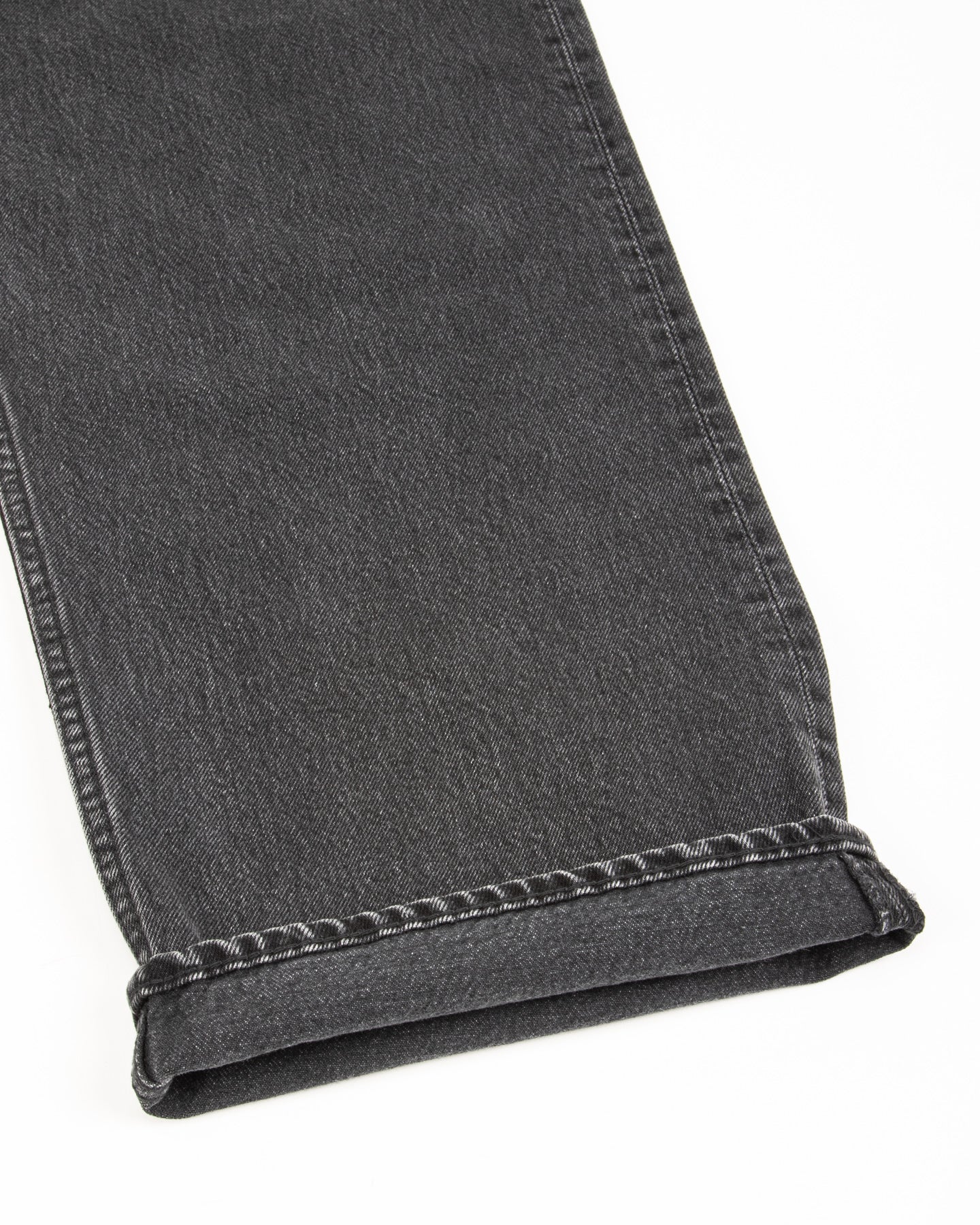 OrSlow Super Dad's Fit Denim Pants (Unisex) - Black Denim Stone - Standard & Strange