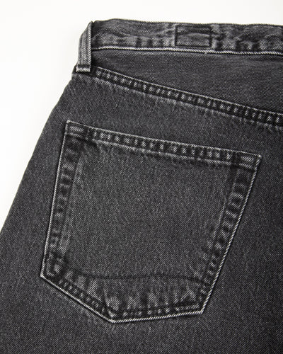 OrSlow Super Dad's Fit Denim Pants (Unisex) - Black Denim Stone - Standard & Strange