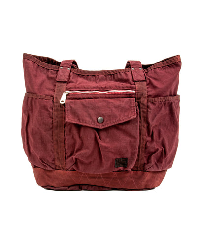 PORTER - Yoshida & Co Crag Tote Bag - Maroon - Standard & Strange