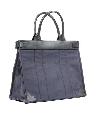 PORTER - Yoshida & Co Fork 2Way Tote Bag (L) - Navy - Standard & Strange