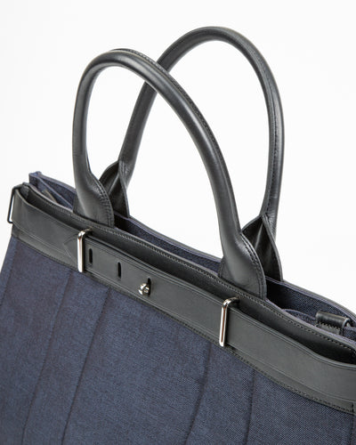 PORTER - Yoshida & Co Fork 2Way Tote Bag (L) - Navy - Standard & Strange