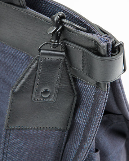 PORTER - Yoshida & Co Fork 2Way Tote Bag (L) - Navy - Standard & Strange