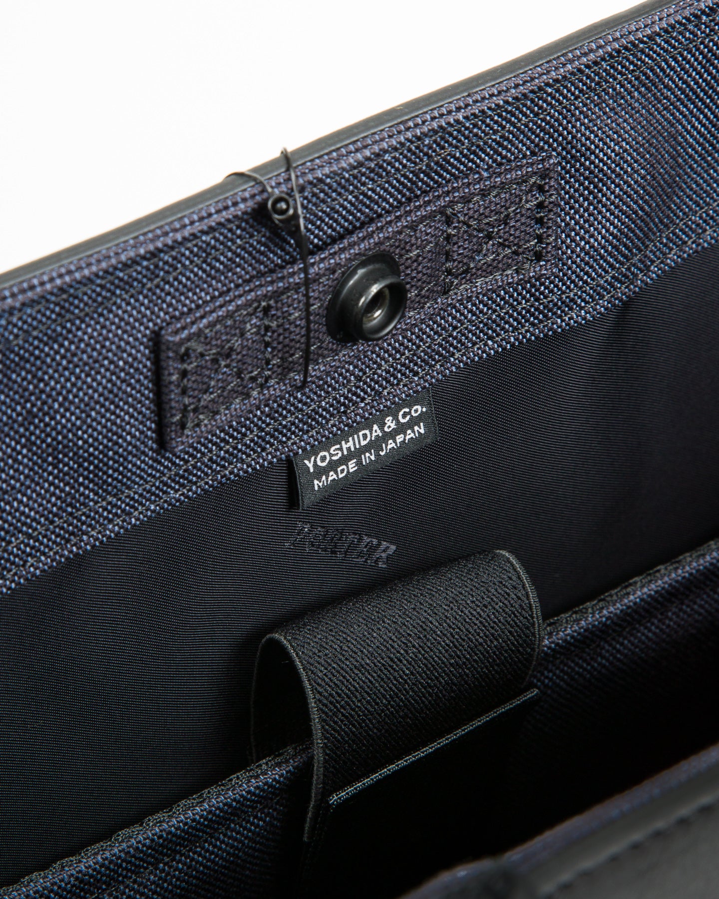 PORTER - Yoshida & Co Fork 2Way Tote Bag (L) - Navy - Standard & Strange