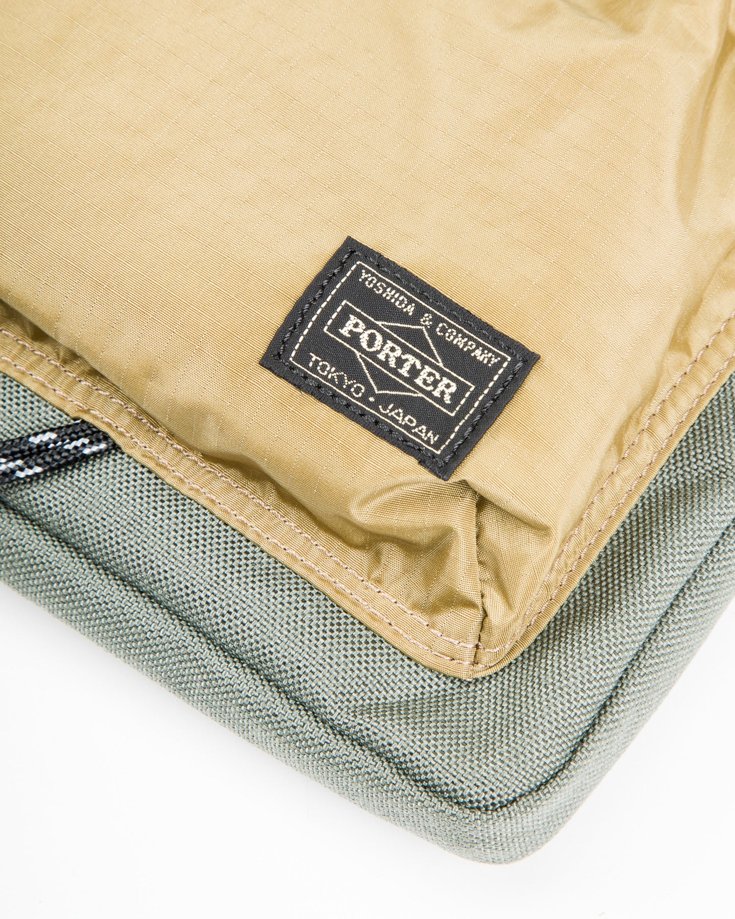 PORTER - Yoshida & Co Hype Document Case - Stone Gray x Sand - Standard & Strange